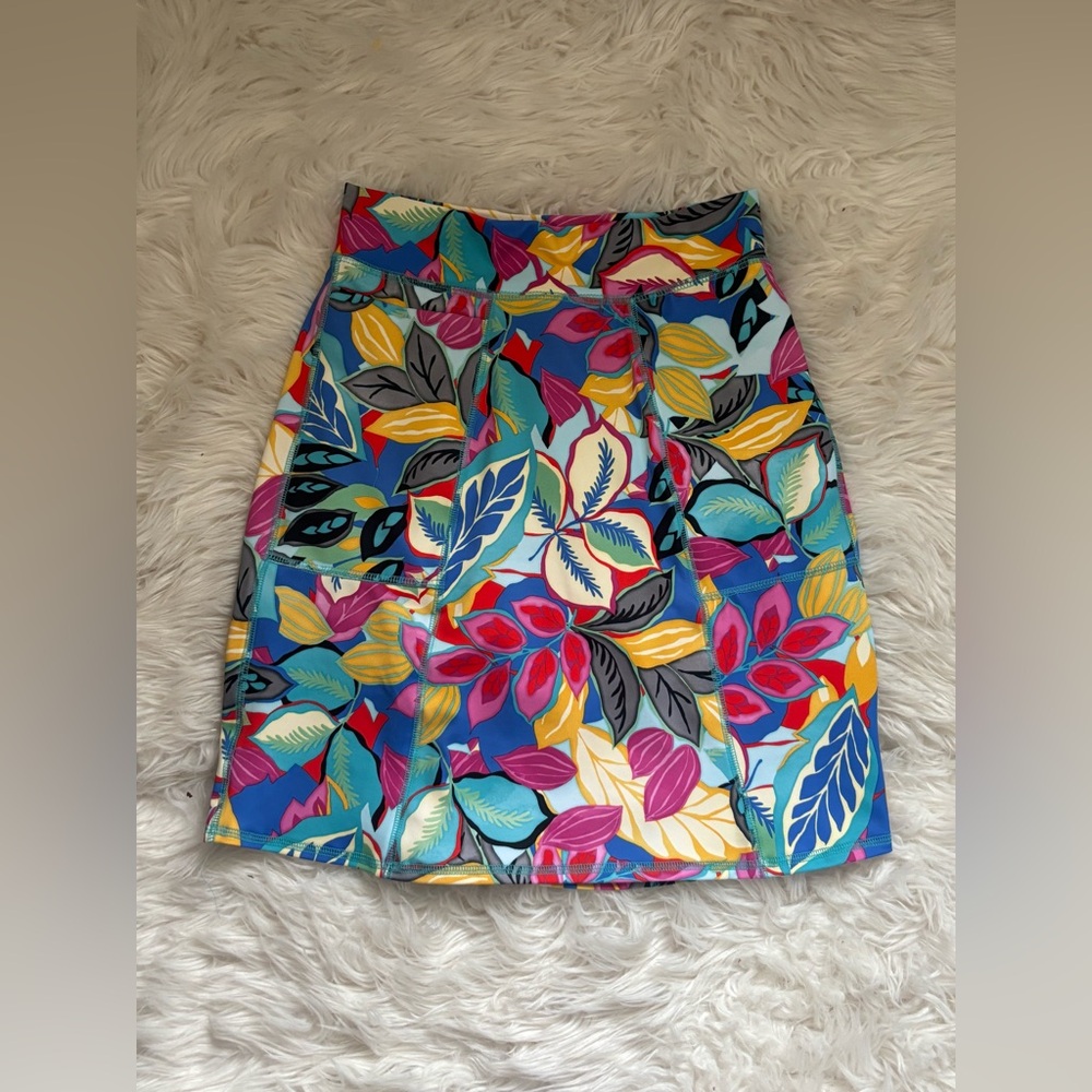 Bandi freestyle length Tropicana tennis golf skirt with pockets athletic preppy